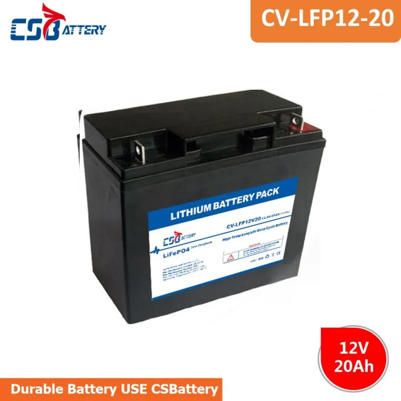 LFP12-20 12V 20Ah LifePO4 Replace SLA Battery lithium-ion, Li-ion, battery pack, battery management system, energy storage