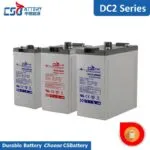 DC2 Deep Cycle 2V Battery,CSBattery 2V 600Ah Maintenance free GEL Battery - battery pack China manufacture