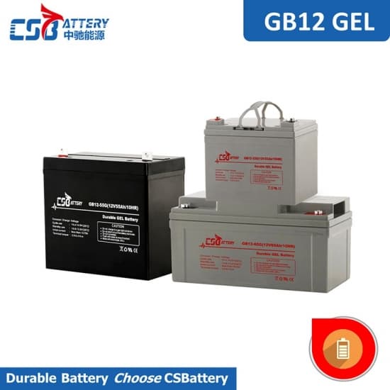 GB Durable Long Life Gel Battery