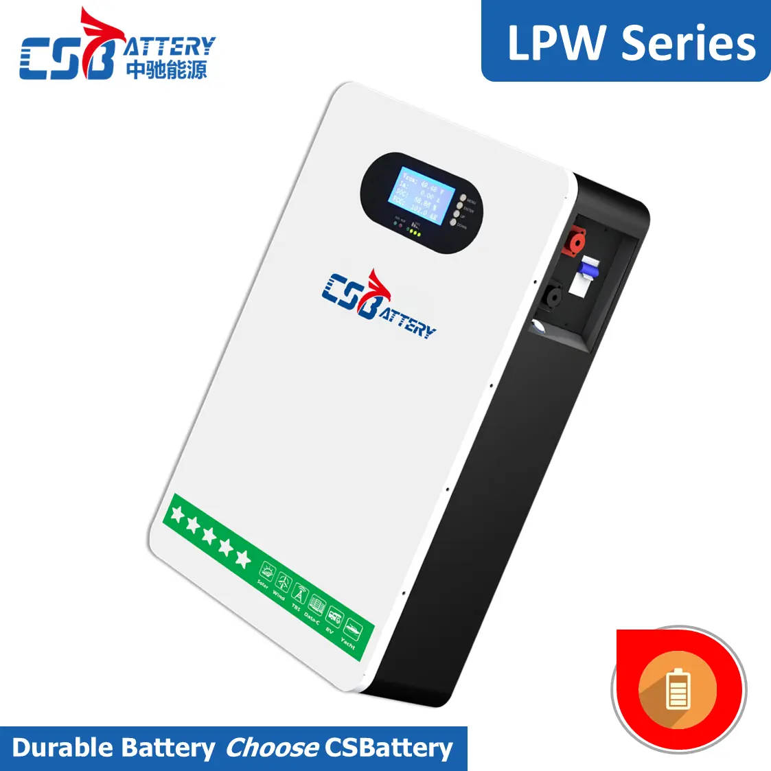 LiFePO4 Batteries for Power Wall Mounted