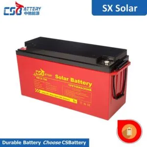 SX Deep Cycle Gel Solar Battery, power bank, battery, electrical-electronics