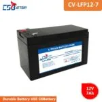 LFP12-7 12V 7Ah LifePO4 Replace SLA Battery lithium battery, rechargeable battery, lithium-ion, Li-ion, battery pack, battery management system, energy storage, electric vehicle battery, high capacity battery