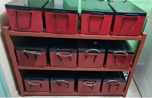Newly Project Feedback from Haiti solar battery, power storage battery, accumulator
