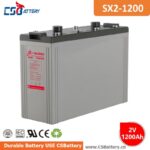 SX2-1200 2V 1200Ah Deep Cycle GEL Battery stationary battery, energy storage solution, heavy duty battery, long life battery, maintenance free,