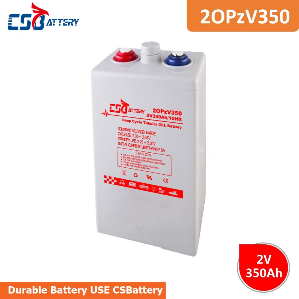OPzV2-350 2V 350Ah Tubular Deep Cycle Gel OPzV Battery,solar power system for home,gel battery