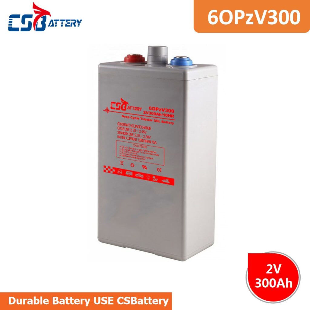 OPzV2-300 2V 300Ah Tubular Deep Cycle Gel OPzV Battery,security system,control system