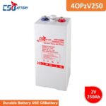 OPzV2-250 2V 250Ah Tubular Deep Cycle Gel OPzV Battery,good cycle, accumulator cell