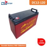 DC12-120 12V 120Ah Deep Cycle AGM Battery heavy duty battery, long life battery, maintenance free, high discharge rate,