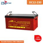 DC12-230 12V 230Ah Deep Cycle AGM Battery heavy duty battery, long life battery, maintenance free, high discharge rate,