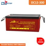 DC12-300 12V 300Ah Deep Cycle AGM Battery heavy duty battery, long life battery, maintenance free, high discharge rate,
