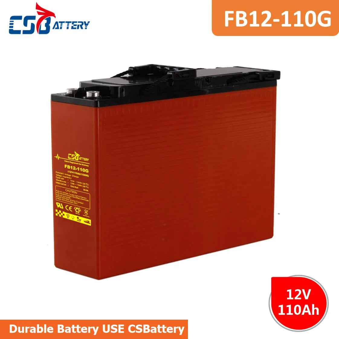 FB12-110G Rechargeable Battery, Lithium Battery, Power Battery, Solar Battery, UPS Battery, Storage Battery, Maintenance Free Battery, Solar Power Battery, LiFePO4 Battery
