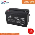 GB12-100A 12V 100Ah Lead Acid AGM VRLA Battery maintenance free, high discharge rate, renewable energy storage,