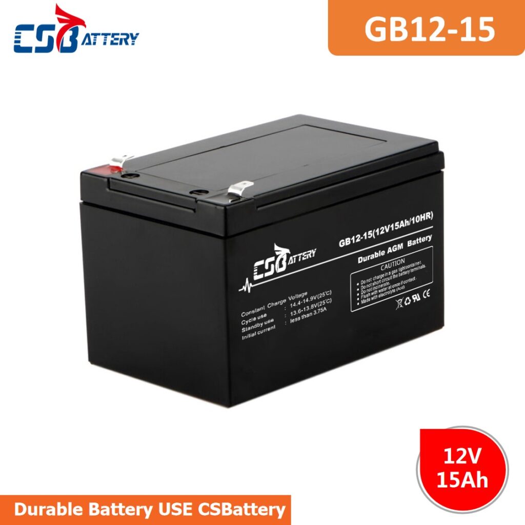 GB12-15 12V 15Ah Lead Acid AGM VRLA Battery stationary battery, energy storage solution, heavy duty battery, long life battery,