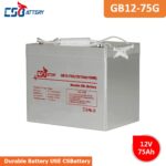 GB12-75G 12V 75Ah Durable Long Life Gel Battery gel vrla battery, sealed lead acid battery, lithium battery,