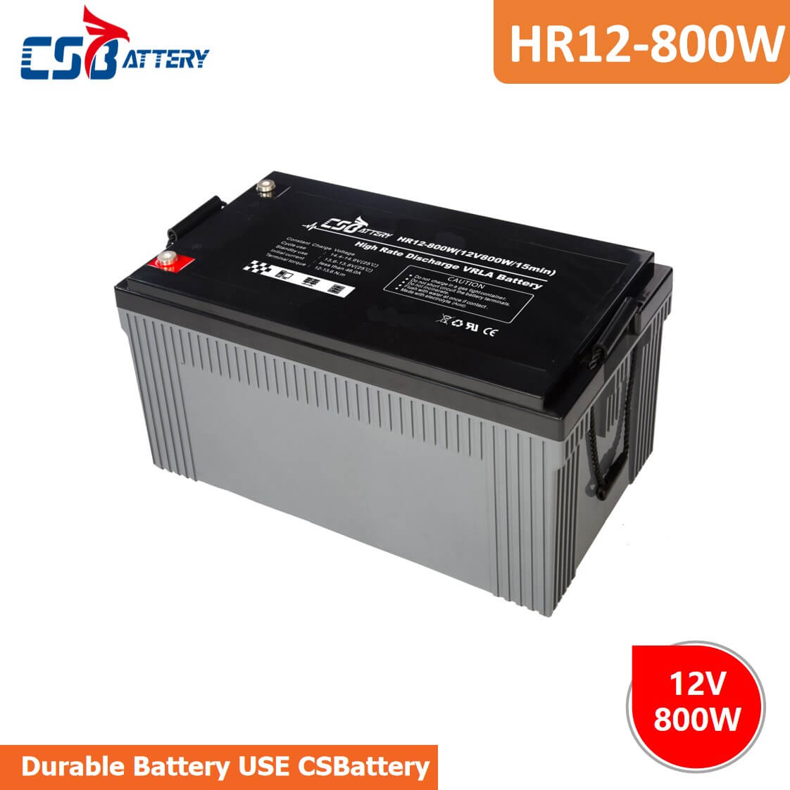 HR12-800W High Discharge Rate Battery