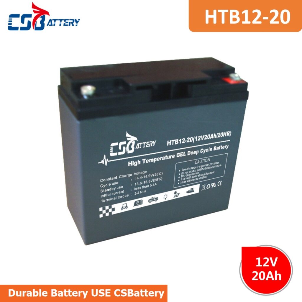 HTB12-20 12V 20AH High-Temp Deep Cycle Batteries,scooter battery,energy storage system
