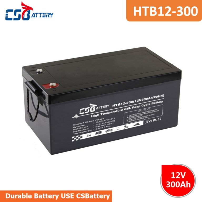 Htb12-300 12v 300ah High-temp Deep Cycle Batteries