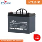 HTB12-35 12V 35AH High-Temp Deep Cycle Batteries,electric vehicle battery,home battery for solar system