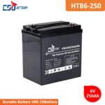 HTB6-250 6V 250AH High-Temp Deep Cycle Batteries,Good charge and discharge,solar system