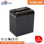 HTB8-200 8V 200AH High-Temp Deep Cycle Batteries,8V battery, solar energy