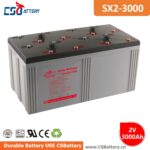 SX2-3000 2V 3000Ah Deep Cycle GEL Battery off-grid power systems, telecom battery, solar energy storage, wind energy storage, battery for renewable energy,