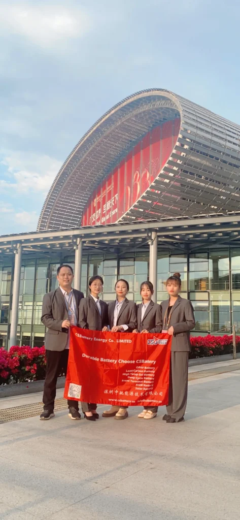 CSBattery attend 133th Canton Fair VRLA Battery, gel battery, Lithium Battery
